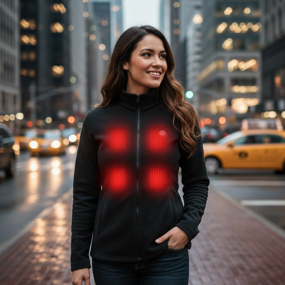 Polaire Chauffante Femme