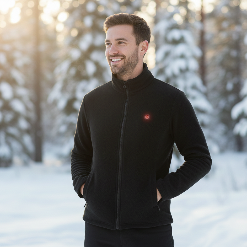 Polaire Chauffante Homme