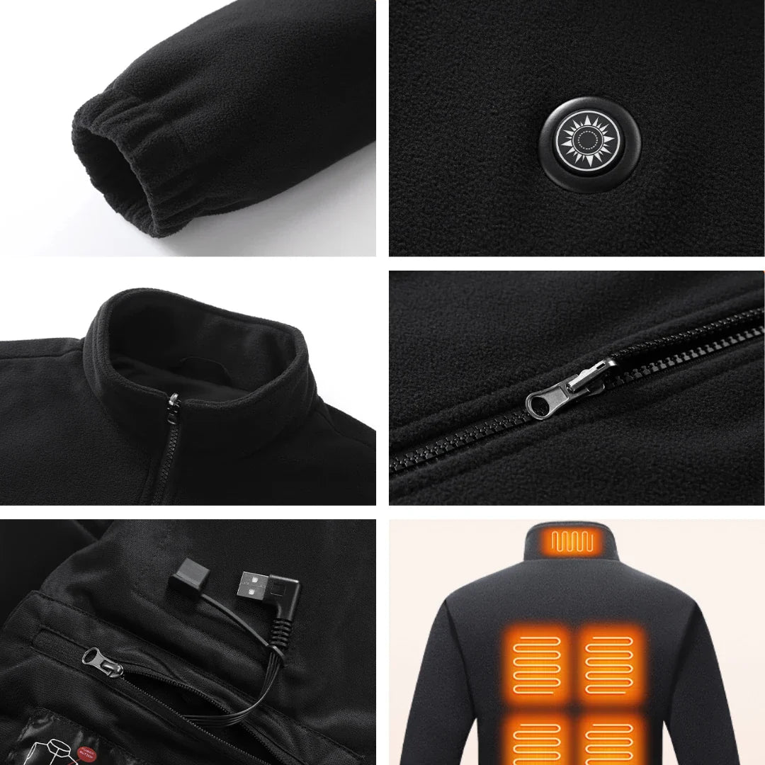 Polaire Chauffante Homme